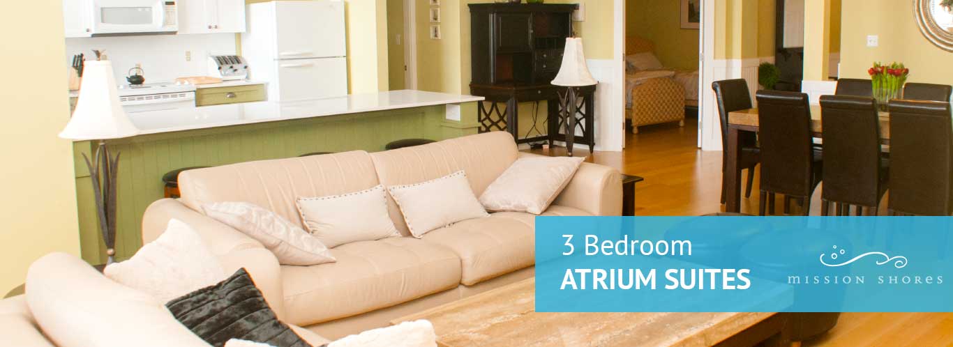 3 Bedroom Atrium Suites